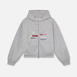 SCUFFERS MAYOR GREY HOODIE