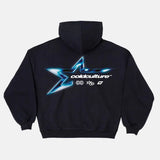 COLDCULTURE ELECTRIC SHINE HOODIE BLACK