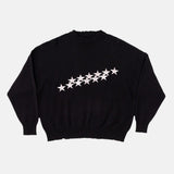 COLDCULTURE STARS BLACK SWEATER
